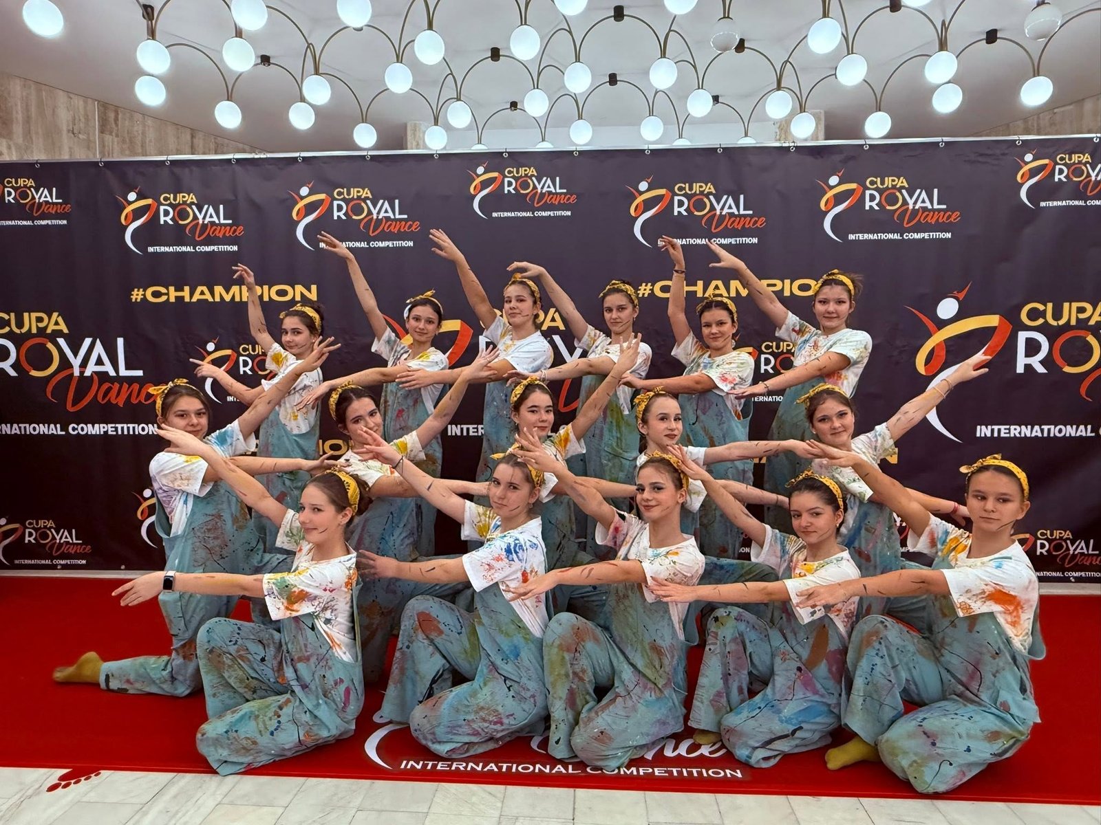 Grupă Alegria Dance Studio la Cupa Royal Dance, ediția de toamnă XI